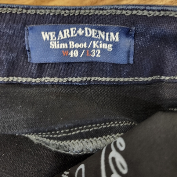 Buffalo David Bitton Mens Slim Boot King Jeans - Picture 11 of 13